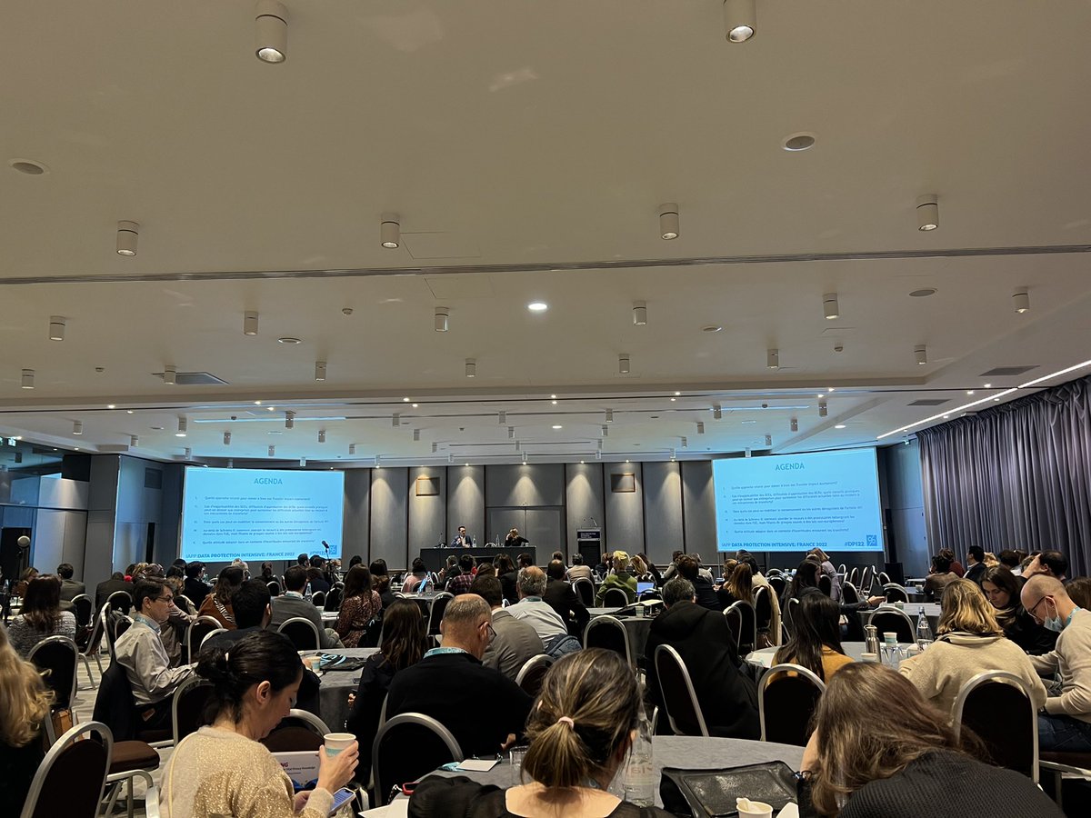 edpobrussels's tweet image. Interesting insights from the CNIL regarding international data transfers at the #DPI22 IAPP Intensive in Paris #gdpr #iappconference #edpo