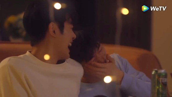 shenxiw's tweet photo. the fact that haebom is always putting his head on taesung's shoulder while laughing is the proof that he is his safe place 🥺

#CherryBlossomsAfterWinterEP4 https://t.co/kYacR0Spgj