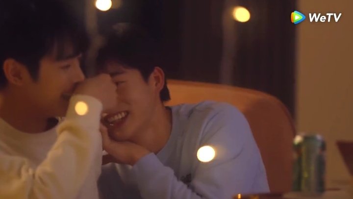 shenxiw's tweet photo. the fact that haebom is always putting his head on taesung's shoulder while laughing is the proof that he is his safe place 🥺

#CherryBlossomsAfterWinterEP4 https://t.co/kYacR0Spgj