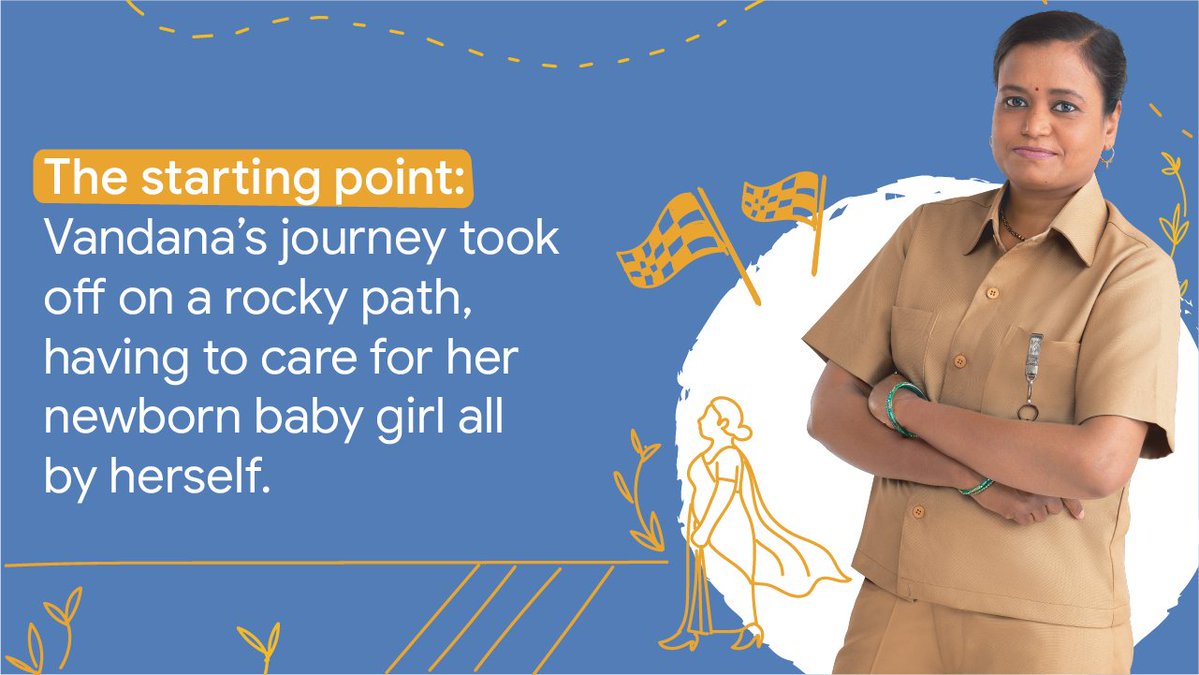 GoogleIndia's tweet photo. Meet Vandana Verma, the e-rickshaw driver who took life’s gears into her own hands🛺

#SearchForChange https://t.co/Pc9LLZeS27