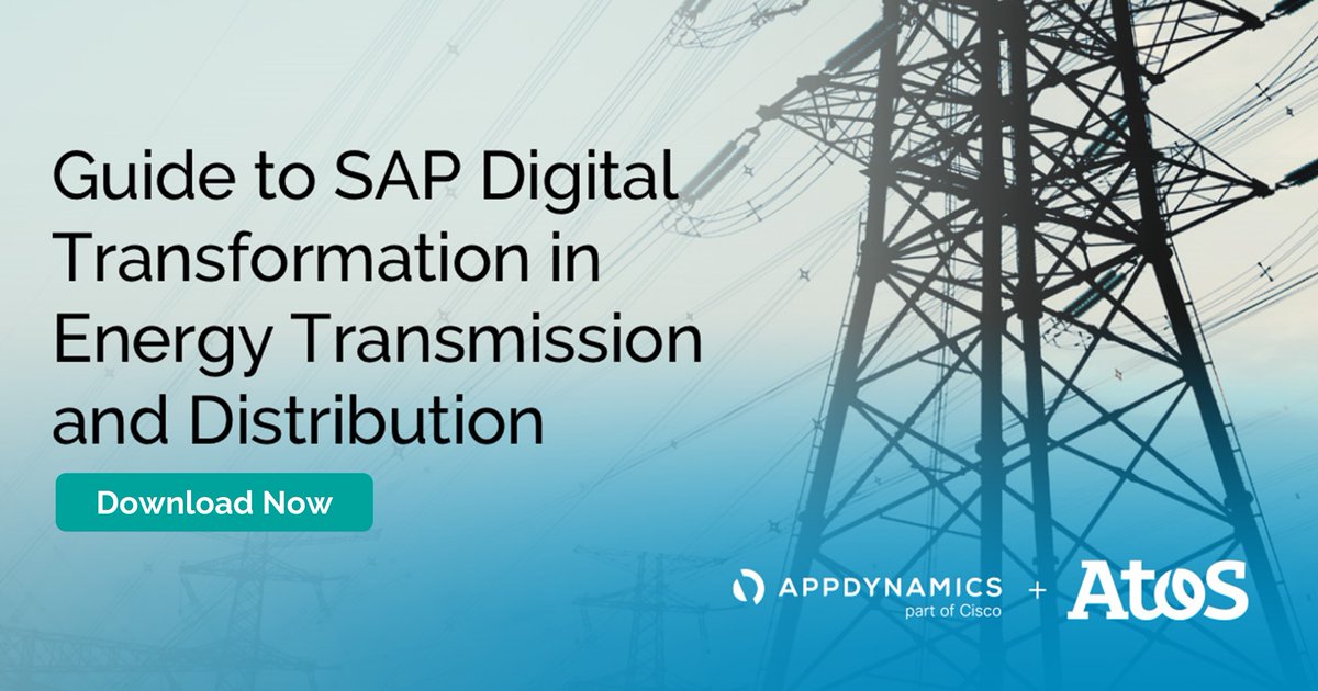 Atos's tweet photo. With our expertise in #SAP combined with powerful insights by AppDynamics, we can enable your distribution enterprise with a solid transformation of key business processes. Learn more ▶️ https://t.co/nrpw9rFegG 
 
#RisewithSAP #DigitalPerformanceManagement #energy #utilities https://t.co/iQ5Fps44Uu