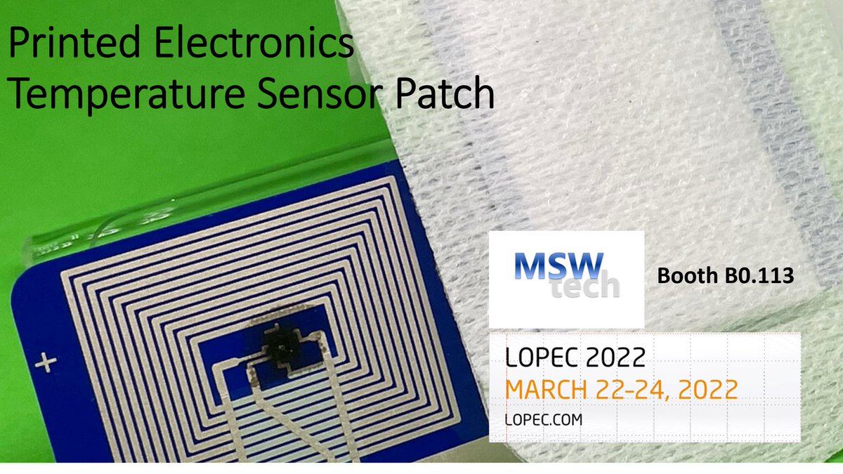 wmildner's tweet photo. LOPEC 2022 will be the  first live #event for #printedelectronics #oeaonline since 3 years

Excited to meet you all and discuss the advances
A few #free #exhibition #tickets still available 
#lopec2022 https://t.co/jm0ZWciAlE