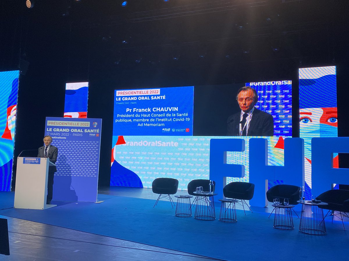 Parmi les nombreux facteurs clefs de la #sante #publique la qualité de vie au travail des soignants est un enjeu majeur #GrandOralSante