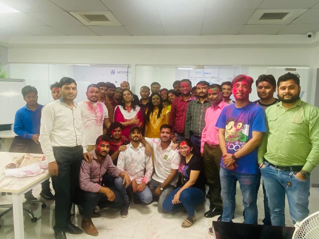 netcommlabs's tweet image. This is how our #NetcommLabs team celebrated the festival of colours and joy together at the office.
Here&apos;s hoping success and happiness ahead in the future for everyone.
#Happyholi #holi #holi2022