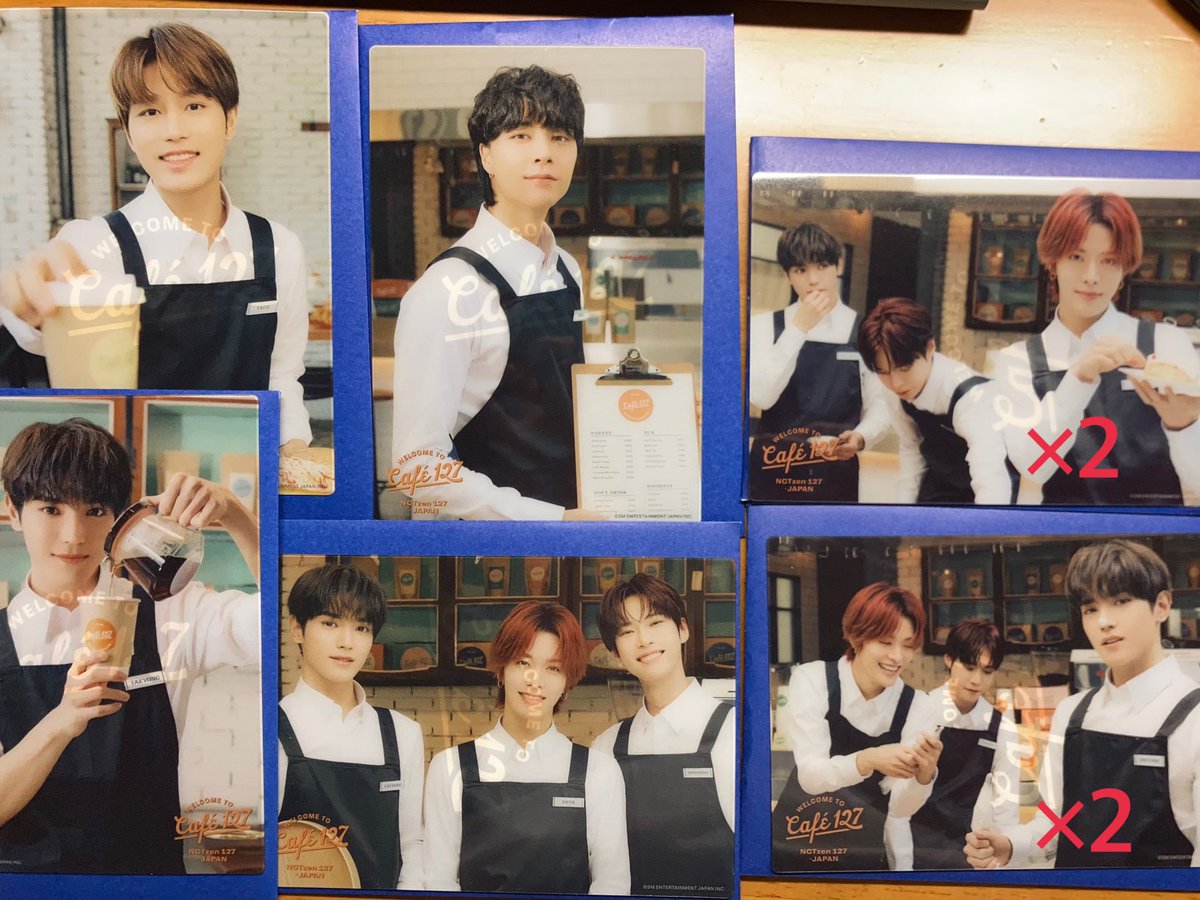 fs_nct's tweet photo. NCT 127 cafe 交換

アクスタ
【譲】ジャニ　ユウタ　ドヨン
【求】ヘチャン(優先)　マーク

クリアフォトカード
【譲】画像のもの(2枚目)
【求】ヘチャン　マーク

郵送での交換希望です📮
纏めて交換してくださる方優先します
お気軽にお声掛けください🙇🏻‍♀️ https://t.co/fcvLhx5Ftz
