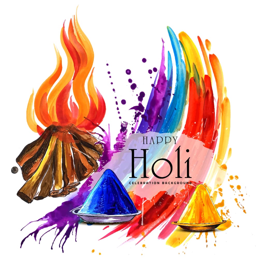 Happy Holi ⚘⚘🎉🎉🎉