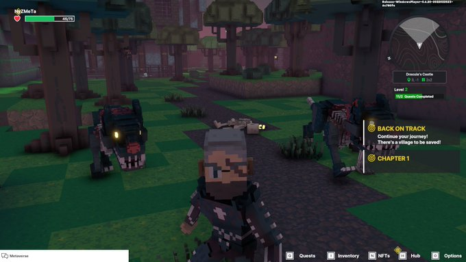 ROLOTUBBS's tweet photo. @TheSandboxGame I just participated in the daily #SandboxAlphaS2Contest for a chance to earn up to 1,000 $SAND! Starting March 10 - Show your love for Dracula. Check out my screenshot below! 👇 #SandboxAlphaS2 https://t.co/BVWim9GayM