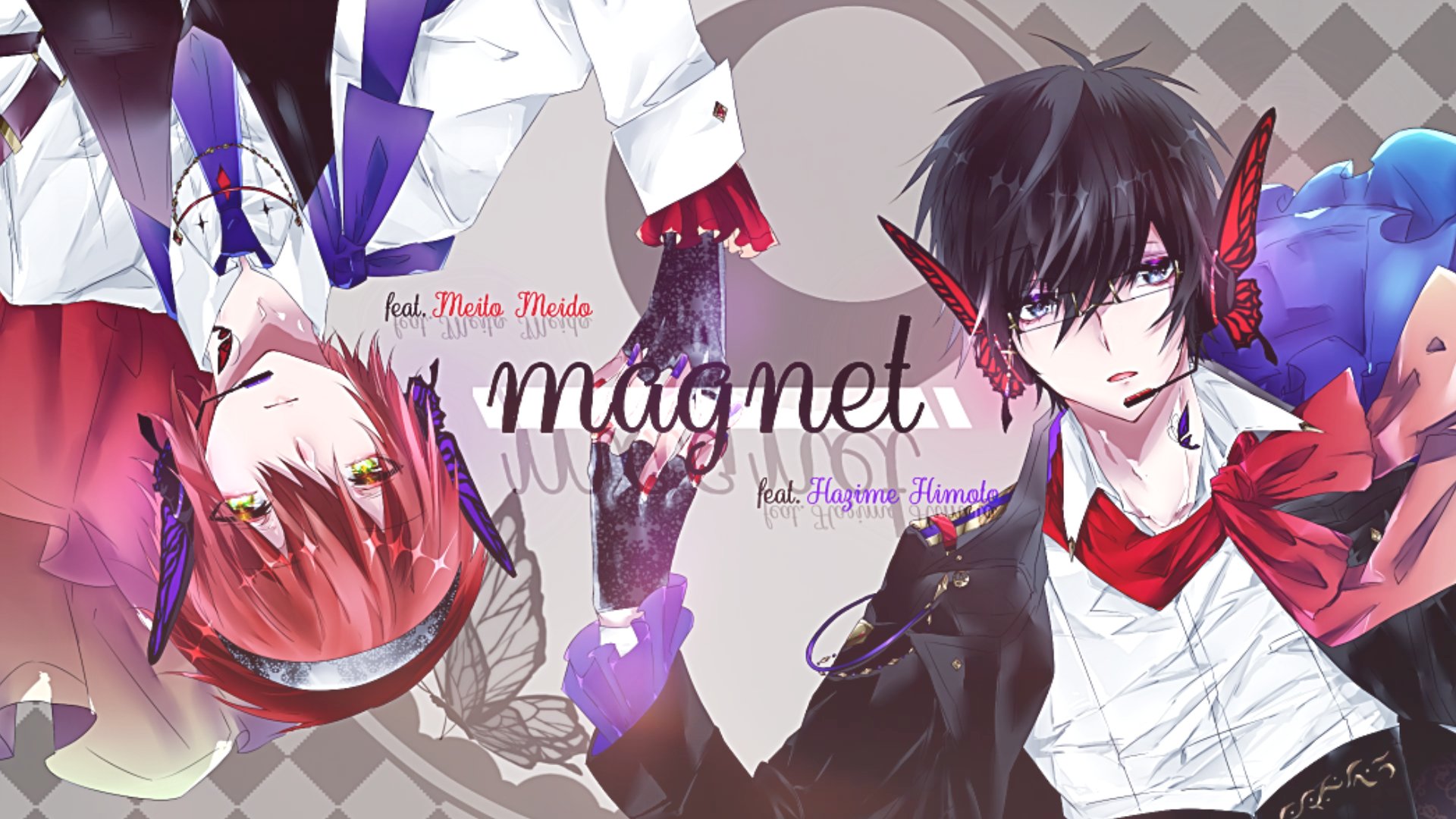 氷元 一 歌い演じ遊ぶ看護師v 3月日夜21時から歌ってみたコラボ公開 今回は鳴道明兎くんと歌ったよ 対照的なイケボにかっこいいイラストも描いてもらったので楽しみにね Magnet 歌ってみた 氷元一 鳴道明兎 T Co Eax7rhmehi 歌って