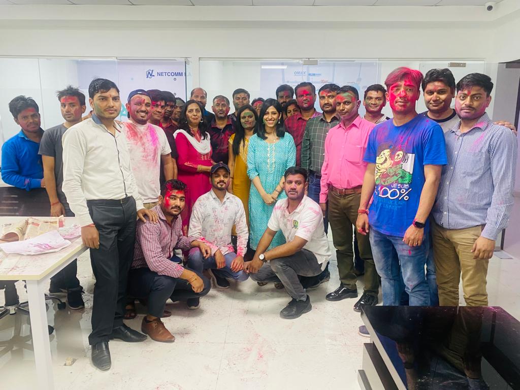 netcommlabs's tweet image. This is how our #NetcommLabs team celebrated the festival of colours and joy together at the office.
Here&apos;s hoping success and happiness ahead in the future for everyone.
#Happyholi #holi #holi2022