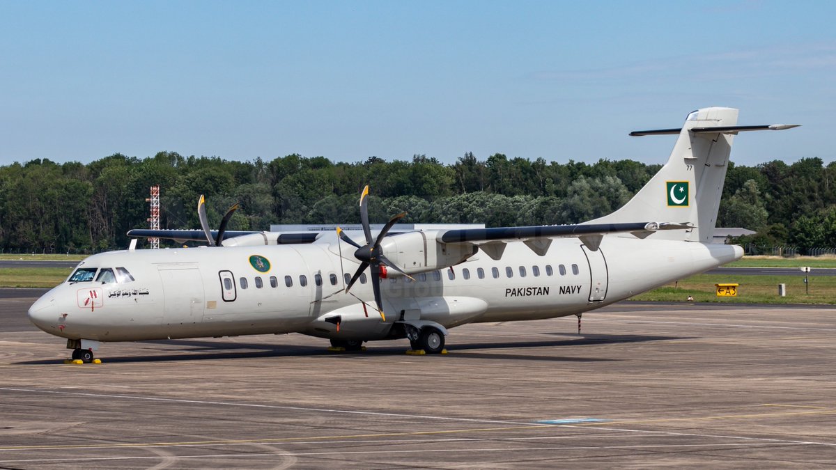 sohailahmedsa's tweet photo. RAS-72 #SeaEagle of #PakistanNavalAirArm is maritime patrol aircraft (#MPA) based on the #ATR72.
In combination with German engineering and state-of-the-art mission equip. from leading OEMs, led to the devlop. of a reliable MR special mission aircraft.
#PakistanNavy #PN #RAS72 https://t.co/vbLrpPfeVC