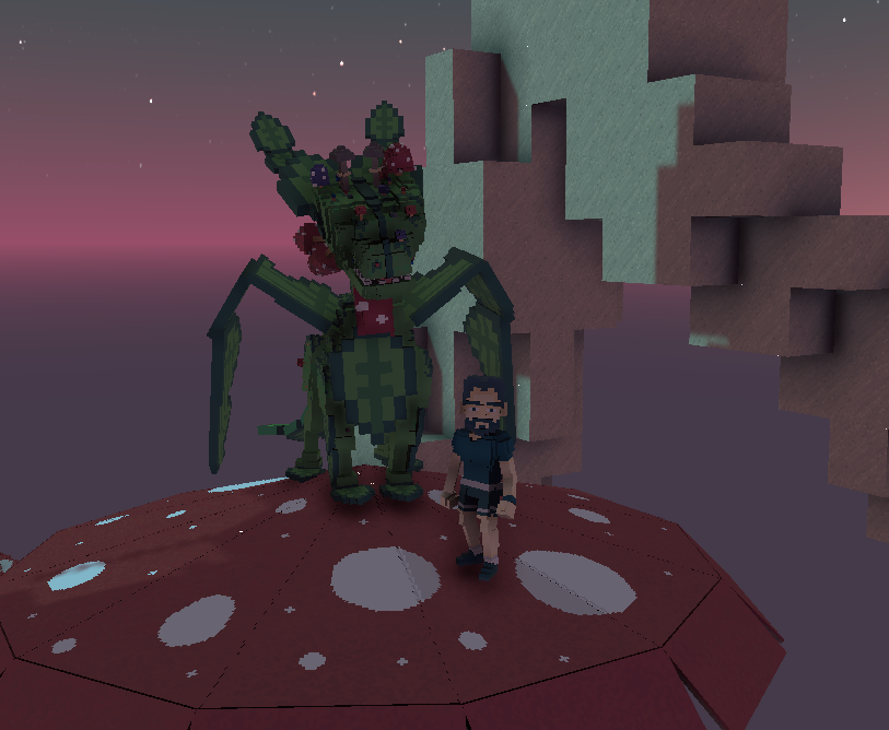 SusanEl83248695's tweet photo. @TheSandboxGame I just participated in the daily #SandboxAlphaS2Contest for a chance to earn up to 1,000 $SAND! Starting March 15 - Selfie with the mushroom dragon. Check out my screenshot below! 👇 #SandboxAlphaS2 https://t.co/qISFr0tH3Z