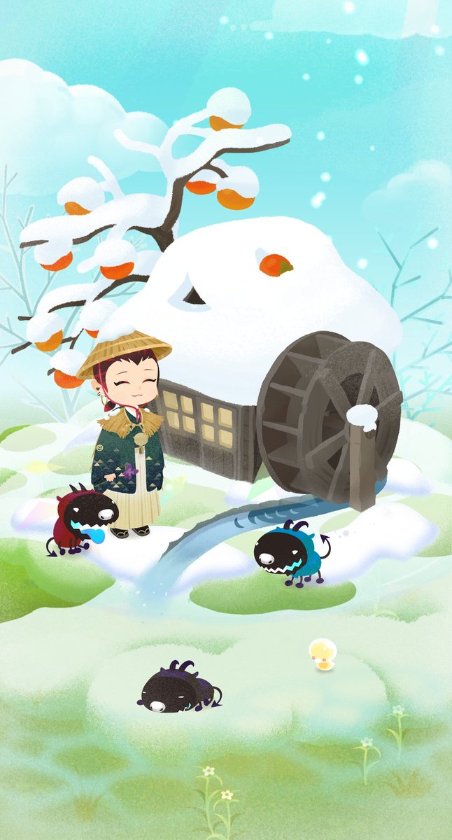 雪解けのtwitterイラスト検索結果