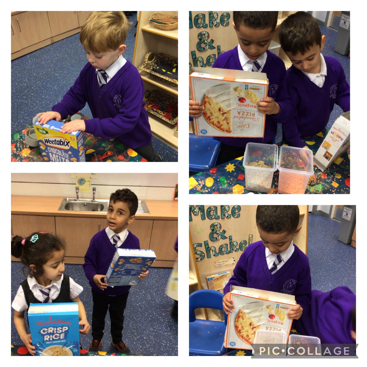 HolyFamilyL8_FS's tweet photo. We love making instruments so much we have made it an area in our unit! #makeitshakeit #phonics https://t.co/wZiz0fewRI