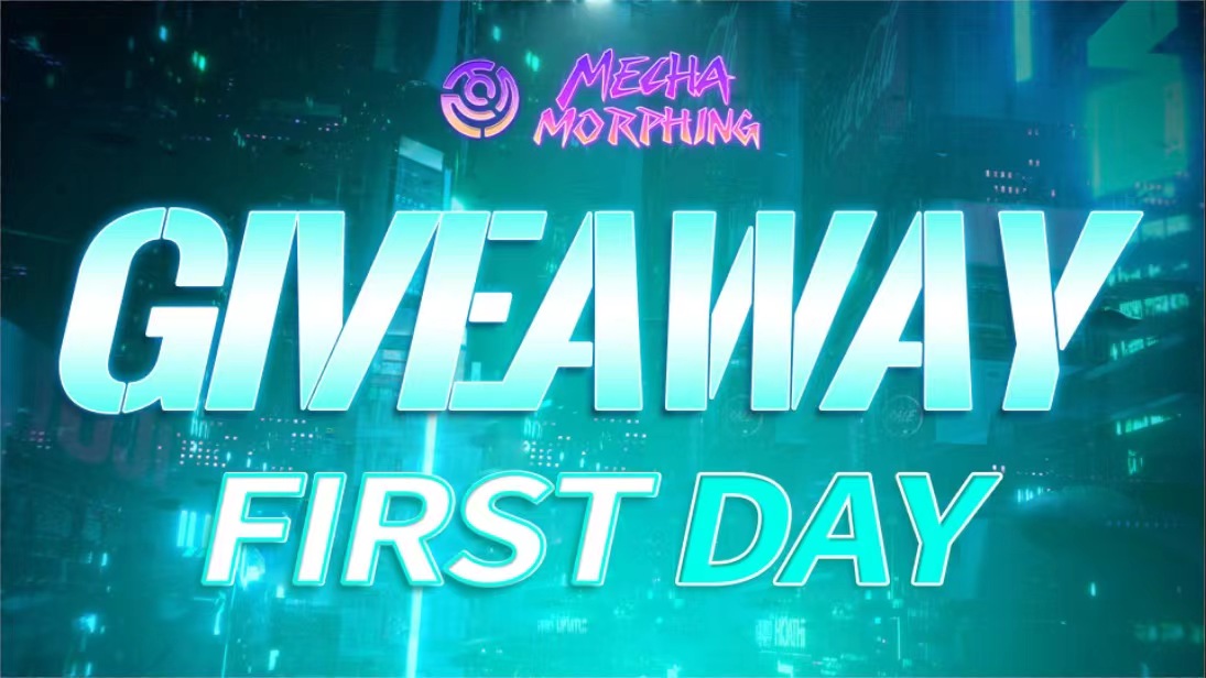 Mecha_Morphing's tweet photo. Total $1,100 prize pool !🔥🔥🔥

100 Slots!

Mecha Morphing  Giveaway!!!🌞🌞🌞

Visit : https://t.co/2SoVPyeqLK
to participate and earn $.

Learn more details  please visit:
https://t.co/iQ0hcjz7bY

Learn more about Mecha Morphing please visit: 

https://t.co/vSOJn9c8jc https://t.co/16ZbxkmqLA