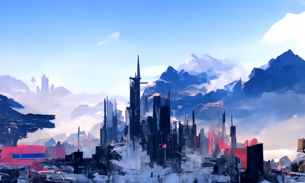 BitBotLab's tweet image. Skydance #NFT #art #ai #NFTProject