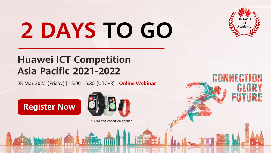 2 hari lagi! Ubah pandanganmu dan bersiaplah untuk meningkatkan keterampilan masa depan ICT yang lebih cerah. Registrasi Webinar sekarang: bit.ly/3hVhVGz 
Term &amp; condition:htps: bit.ly/3hSHNmm
#ICTCompetition