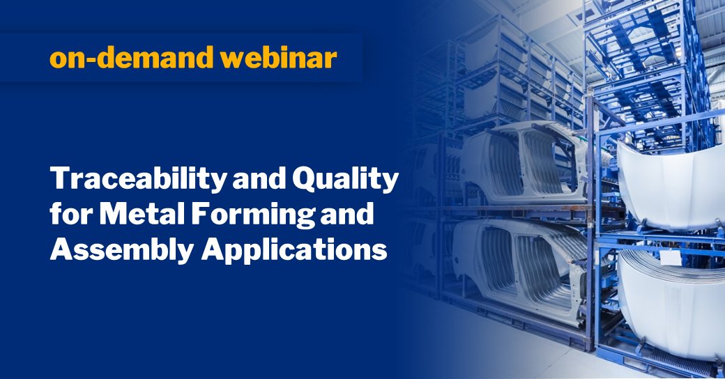ATS_Int's tweet image. Watch this on-demand webinar to explore solutions that will help you address these challenges in metal forming and assembly applications and much more...

ats-global.com/register-webin…

#smartdigitaltransformation #qualityinspections #qualityanalysis #traceability #qualitymanagement
