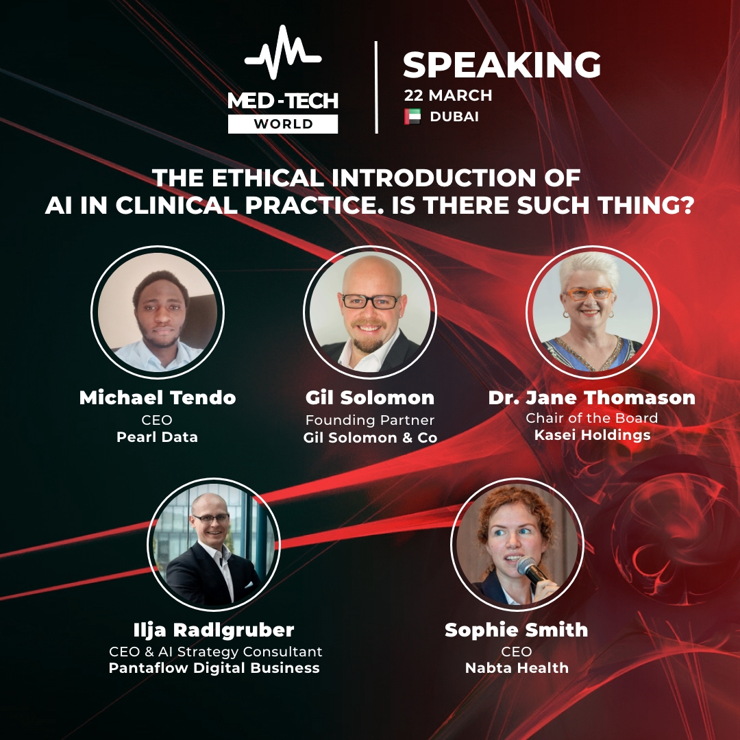 Med_Tech_World's tweet photo. Announcing our fantastic speakers, speaking on a Med-Tech Keynote during the summit between the 20-23 March

@pearldatafirm
@gilsolomon_adv
Dr. Jane Thomason
Ilja Radlgruber
@NabtaHealth

Get your tickets in the comments below 👇

#Medtech #DigitalPharma #AI #Smartdevices https://t.co/YvF0tLM0bb