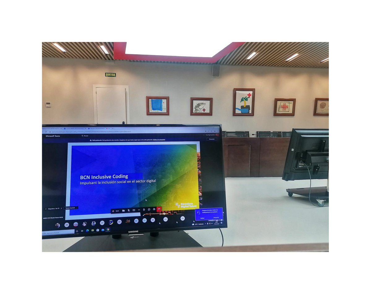elisabeth135's tweet photo. #Workshop de  #bcninclusivecoding, per coneixer les necessitats del sector i les formacions.
Treballant per l' #inclusiósocial. https://t.co/77qDuJnc5U
