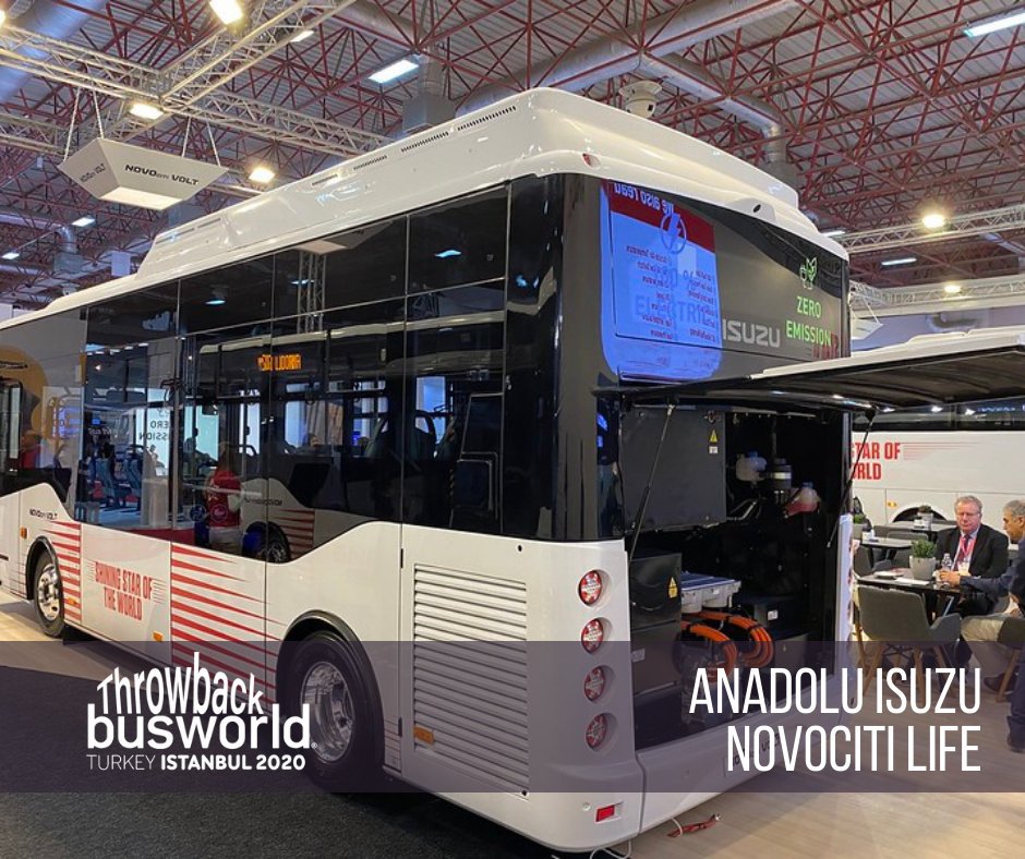 busworld's tweet photo. Anadolu Isuzu presented its NovoCiti Life during Busworld Turkey 2020 in Istanbul. Thanks to its compact size (8m) and its low floor platform, it offers fuel efficiency and high-manoeuvrability!
#busworld #BusworldTurkey #AnadoluIsuzu #publictransport #mobility
@AnadoluIsuzu https://t.co/eF4qjwIooD