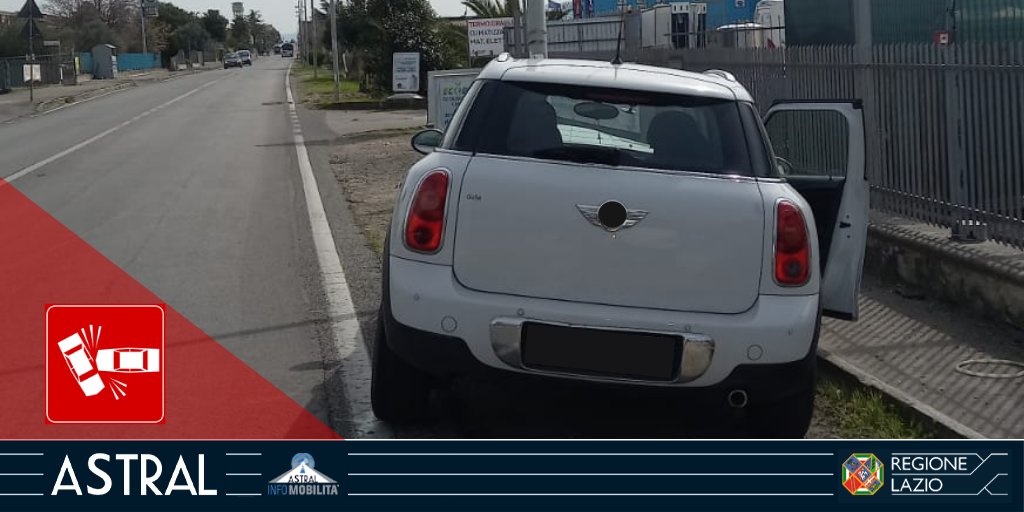 astralmobilita's tweet photo. ๐ด๐#SP210 #ExAppia
#incidente al km 148+000 circa, tra #Formia e #Scauri, altezza via Gianola
โ PRESTARE ATTENZIONE
@RegioneLazio @WazeLazio @Emergenza24
#viabiliLAZ https://t.co/B30S2MEElg