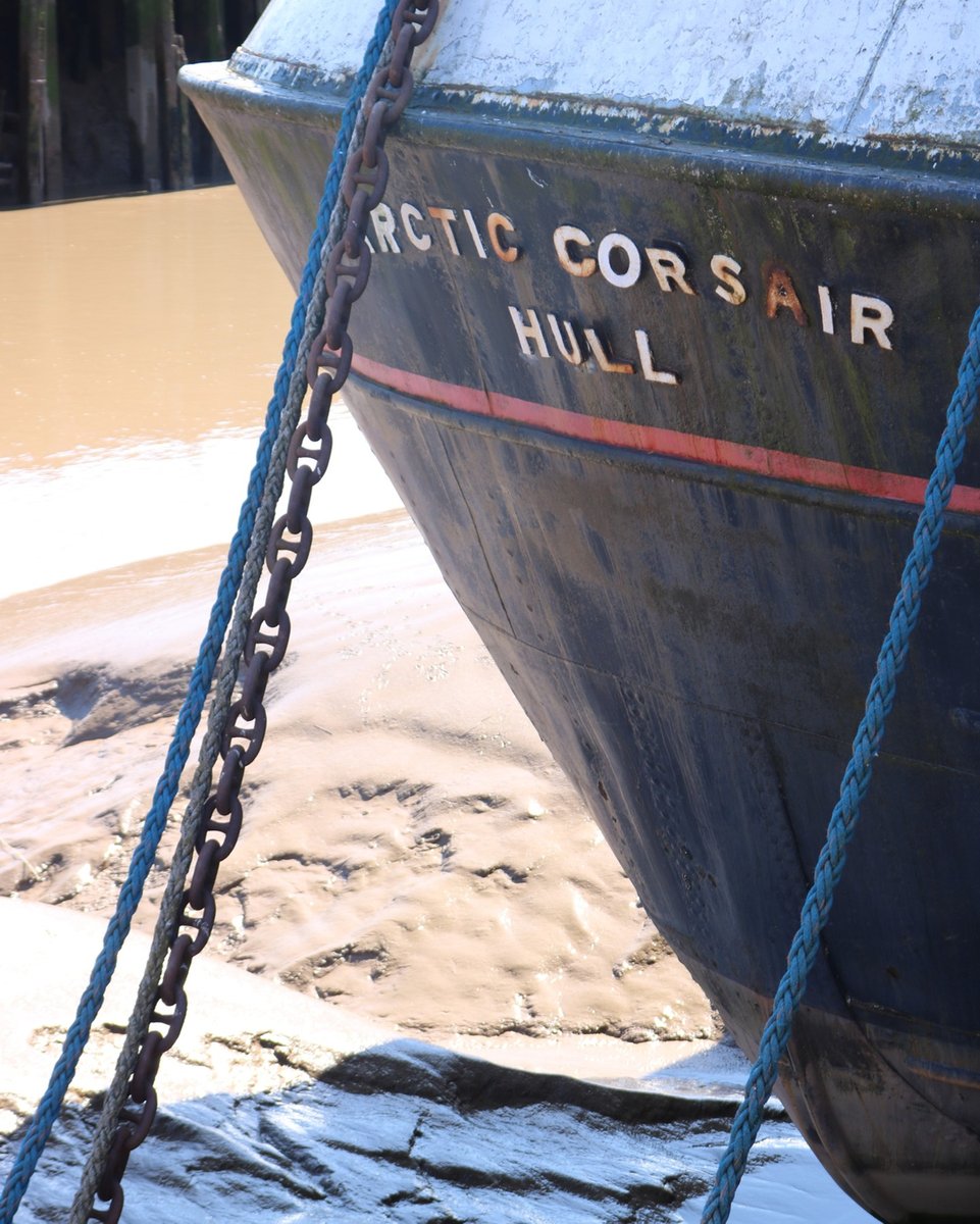 Throwback to when the Arctic Corsair was parked just outside our window ⛵