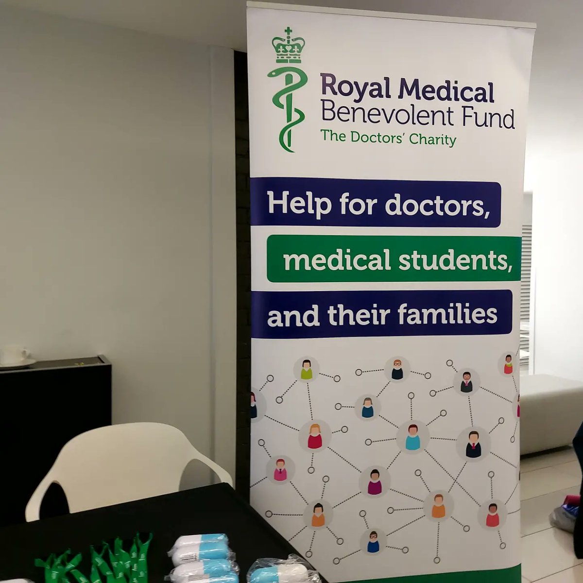 Today and tomorrow we're at #WoundedHealer22! Stop by stand 7 and say hello to Claire and Steph and find out how we support doctors in hardship 👋 Dont forget to grab yourself our popular Vital Signs guide 😊