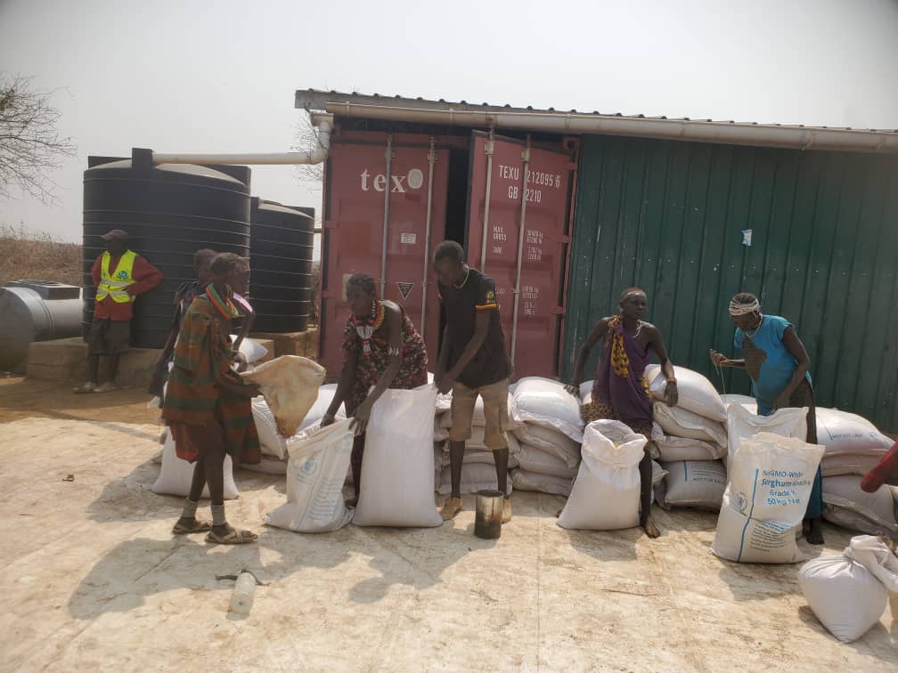 Our relentless teams are back in action.
The response to the lean season gap in #KapoetaEast is on.
Infinite appreciation goes to <a href="/WFP_SouthSudan/">WFP South Sudan</a> for yet another phase of partnership. 
Kudos to all our stakeholders for ensuring the project commences with positivity.