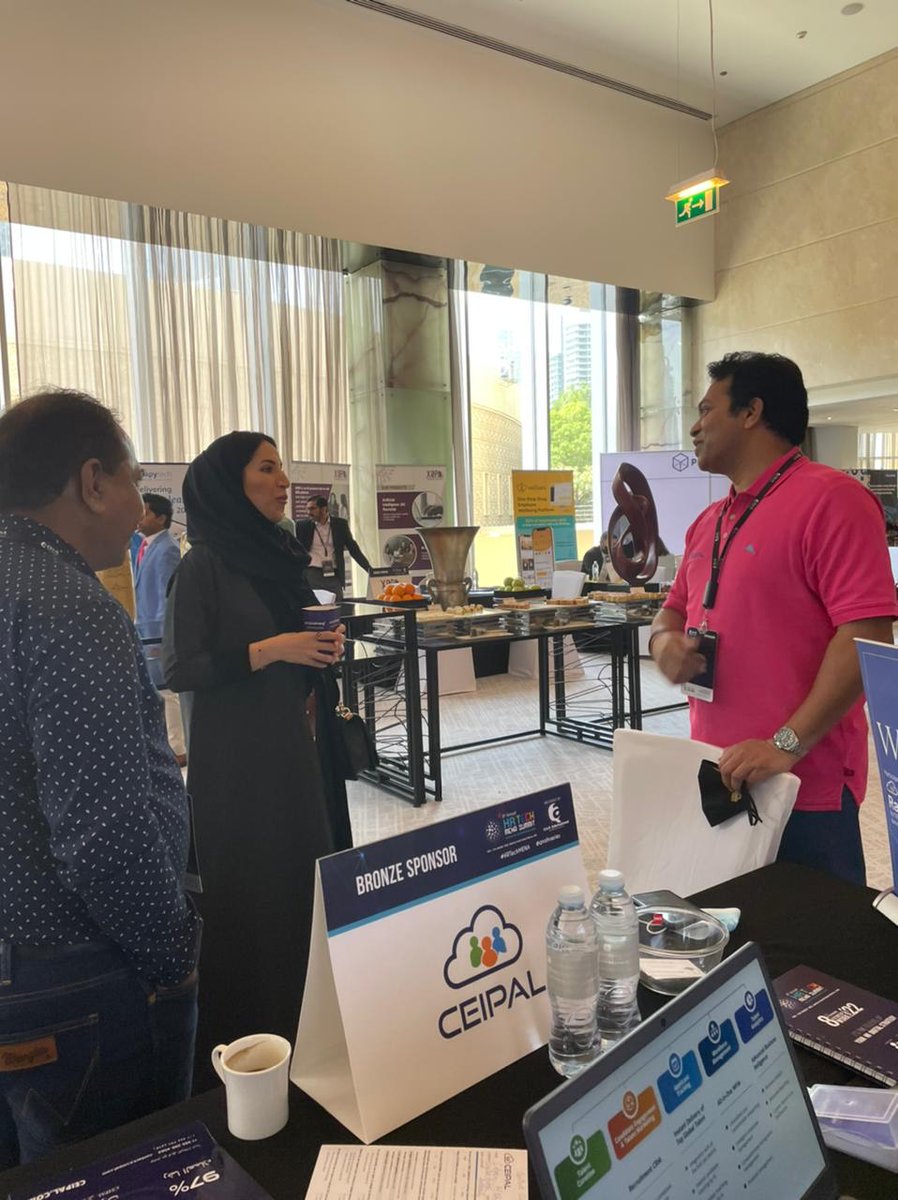 CeipalCorp's tweet photo. Please visit us at table B 8 today at HR Tech MENA Summit, Dubai Marina, UAE. Our team will be there to showcase our #AI-powered Talent Acquisition Automation platform, #CRM, and our recently released #DEI (#diversity, #equity, and #inclusion) technology.
@QnAIntl
#HRTECHMENA https://t.co/2vuYzebKdX