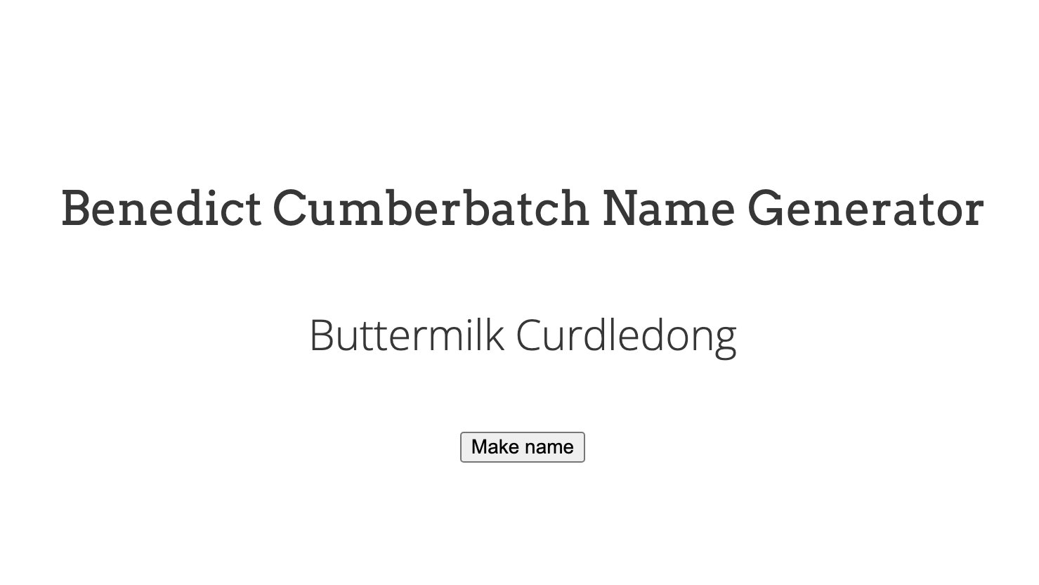 Voting soup blush Twitter 上的Present & Correct:"The Benedict Cumberbatch Name Generator. Still excellent. https://t.co/t6USVGobW8 https://t.co/hupkLpVA9v" / Twitter Voting soup blush Twitter 上的Present & Correct:"The Benedict Cumberbatch Name Generator. Still excellent. https://t.co/t6USVGobW8 https://t.co/hupkLpVA9v" / Twitter