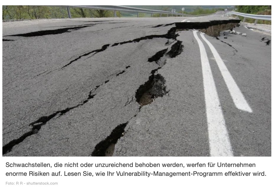 Adaptiva_DACH's tweet photo. 8 Vulnerability-Management-Tipps:
Wie Sie Schwachstellen effektiver managen

via @CSO_Germany  
https://t.co/t2hyWgzMOU
#vulnerability #log4j #Schwachstellen #IT https://t.co/Ewh6JGz8Jm