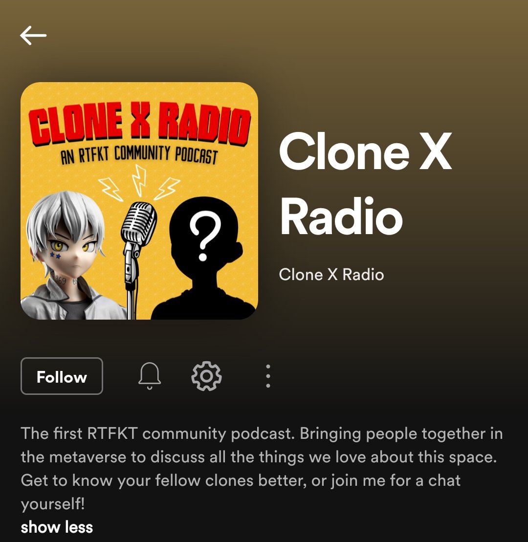 Clone X Radio tweet media