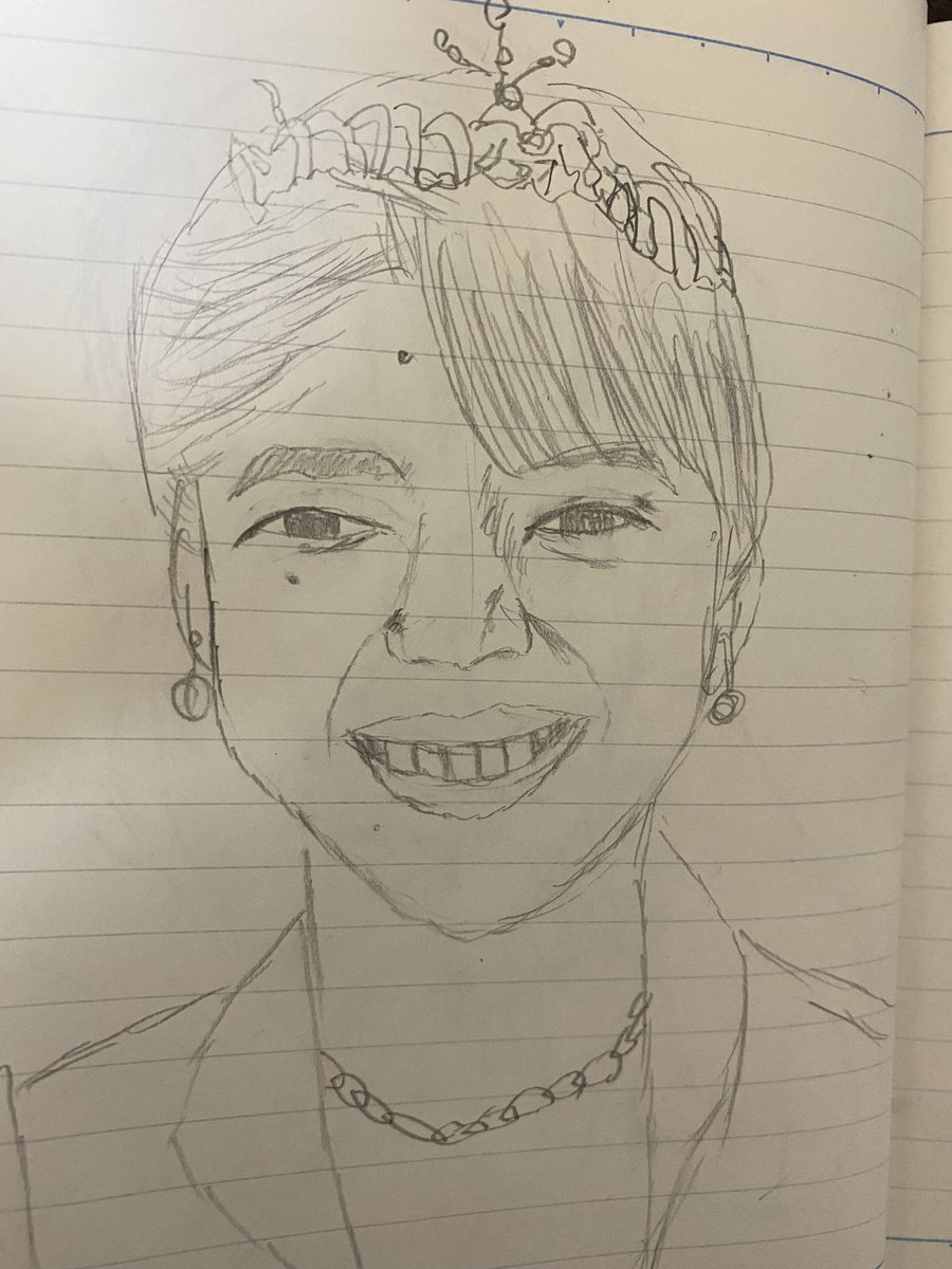 QpyLo's tweet photo. #2日目
#愛子さま
#似てなさすぎィ！
#女性難しい
#絵
#似顔絵
#上手くなりたい
#ふざけてません https://t.co/tVouGMoMbc