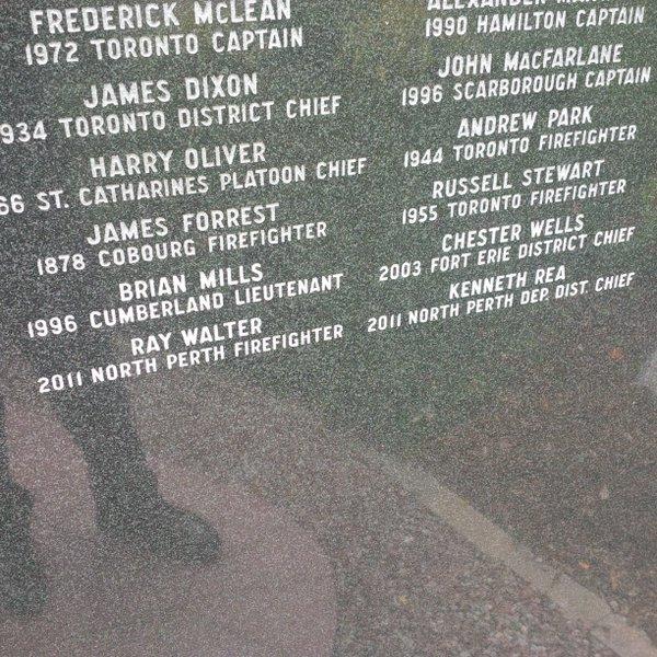 We remember our 2 <a href="/northperthfd/">North Perth Fire</a> brothers lost 17 March 2011 while battling a fire at the Dollar Stop in Listowel. #LODD #NeverForget