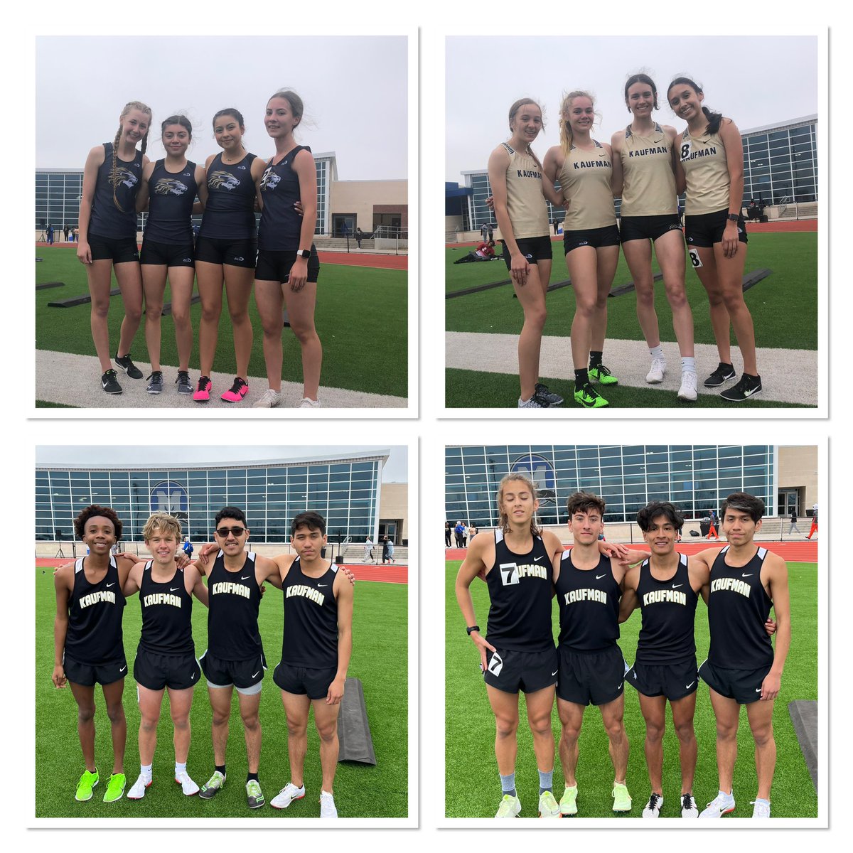 XcKaufman's tweet photo. All 4 DMR’s came away with 🥇🥇🥇🥇at the Midlothian Invitational!!!! https://t.co/LZCIGq3nHB