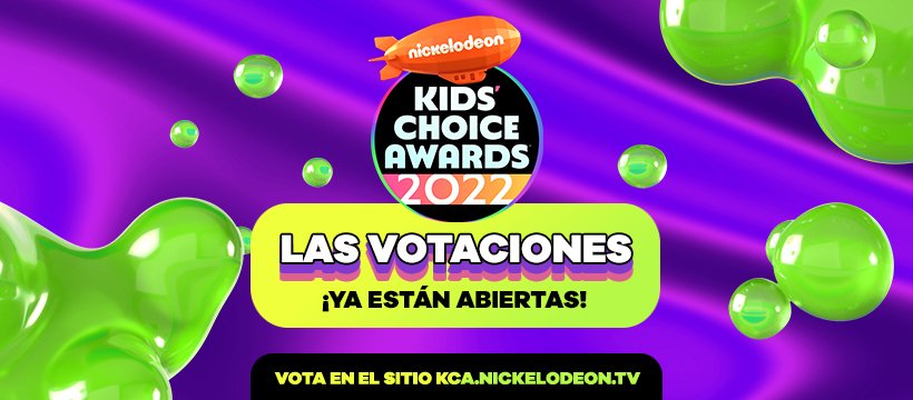 NickelodeonLA's tweet photo. ¡¡ES HORA DE VOTAR!! Las votaciones para los #KCA Estados Unidos están abiertas, y todos tus favs están nominados

@fedevigevani @PlaticaPolinesi @YoloAventuras @NandoAventurero @Eddy_SKabeche @Bryan_SKabeche @CamiloMusica @piso21music @dannapaola @MariaBecerra22 @SebastianYatra https://t.co/DBFnXjjDJn