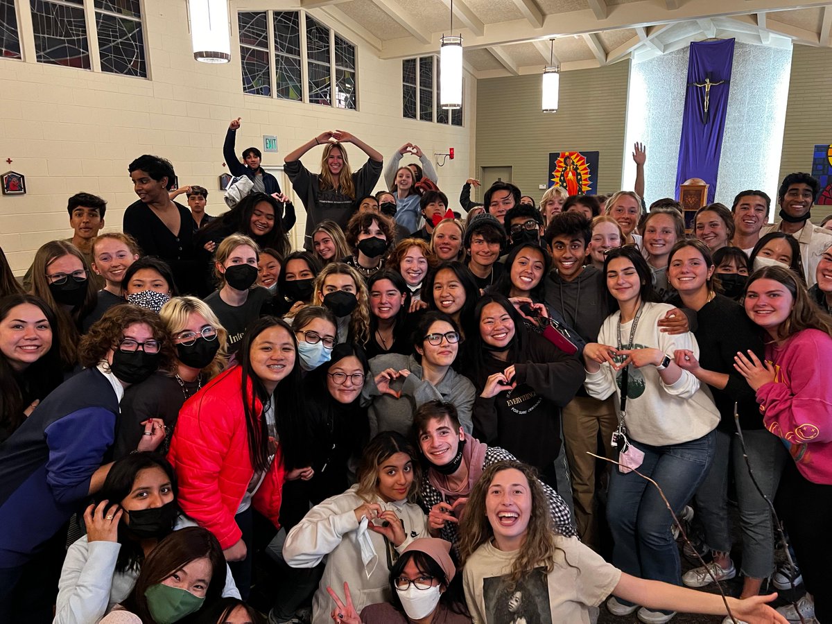 AMHS_CM's tweet image. One aspect of "Home" is a place you can be playful.  Let's just say that this group of seniors accomplished playfulness at the end of our last large LIFE Team gathering of the year! #amhsheartsonfire