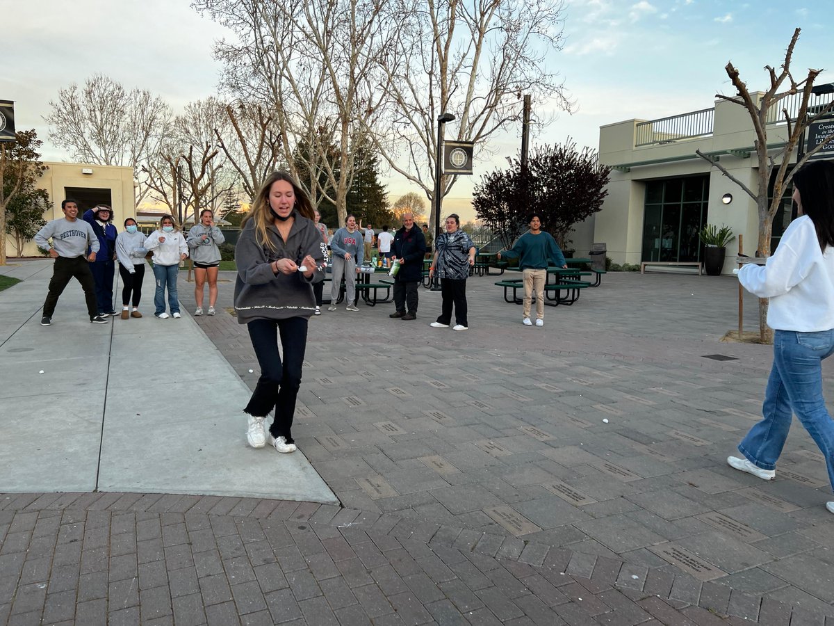 AMHS_CM's tweet image. One aspect of "Home" is a place you can be playful.  Let's just say that this group of seniors accomplished playfulness at the end of our last large LIFE Team gathering of the year! #amhsheartsonfire