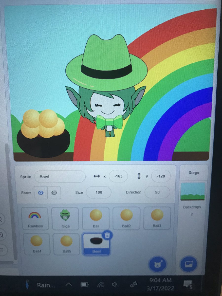 jay raines (@mustangraines9) on Twitter photo Yes you can create a leprechaun in scratch. Thank you Ms Printz 1st G Ss for taking me on a journey to make Gigi into a leprechaun. Changing costumes and sliding down a rainbow coding. Great job. @AP_Quigley @MustangPurdy <a href="/CSLCPS/">Kathy Nekic</a> <a href="/MsPrintz_LCPS/">Emily Printz</a> <a href="/MeadowlandElem/">MeadowlandElem</a> <a href="/PTOmeadowland/">Meadowland PTO</a> Yes you can create a leprechaun in scratch. Thank you Ms Printz 1st G Ss for taking me on a journey to make Gigi into a leprechaun. Changing costumes and sliding down a rainbow coding. Great job. @AP_Quigley @MustangPurdy <a href="/CSLCPS/">Kathy Nekic</a> <a href="/MsPrintz_LCPS/">Emily Printz</a> <a href="/MeadowlandElem/">MeadowlandElem</a> <a href="/PTOmeadowland/">Meadowland PTO</a>