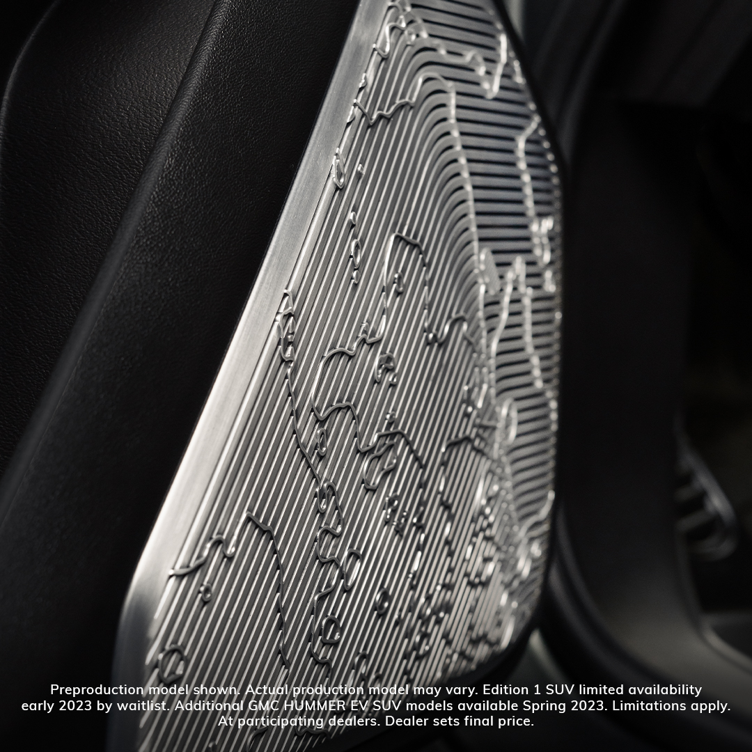 Otherworldly in more ways than one. The #GMCHummerEV SUV with Lunar inspired details. 

Reserve yours at s.gmc.com/vrdf4a