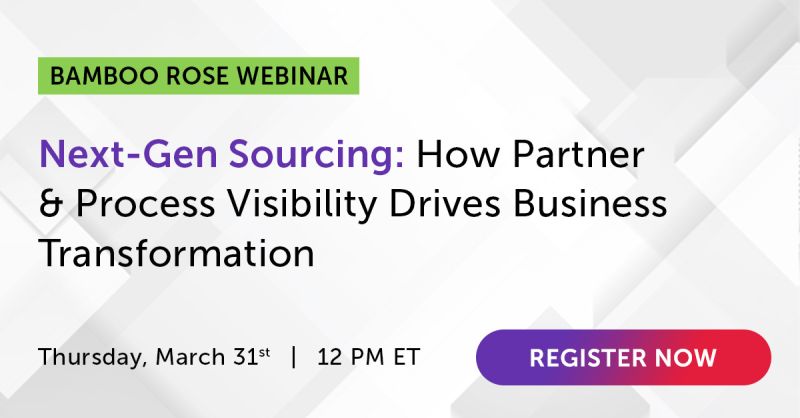 GoBambooRose's tweet photo. Lucky for you, we have a great webinar on next-gen #sourcing happening two weeks from today! Register here https://t.co/eTNJxeRJCx to join us on Thursday, March 31st at 12 PM ET. https://t.co/OK0oZwOIhn