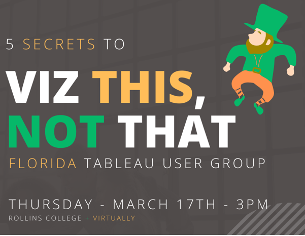 #Lucky to Have <a href="/D4D_Chris/">Chris Tauber</a> with us today. Join live in-person or virtually 3pm Eastern!
usergroups.tableau.com/marchinperson
