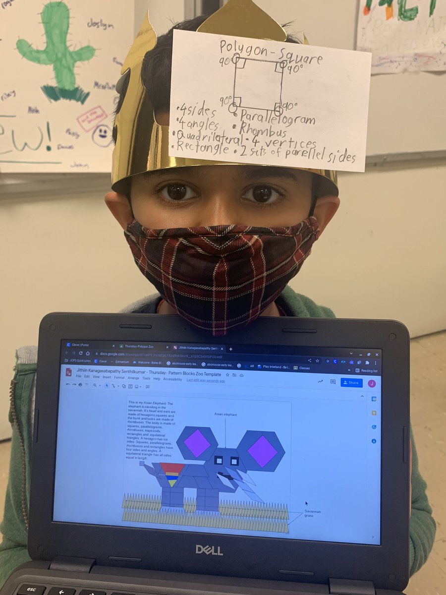 BarkerFinckCrew's tweet image. Today we are having our annual Polygon Party. The #BestThirdGradersInTheDistrict chose different ways to show mastery through #performancetasks. #writingaboutmath #iteachmath #weteachthirdgradeonly