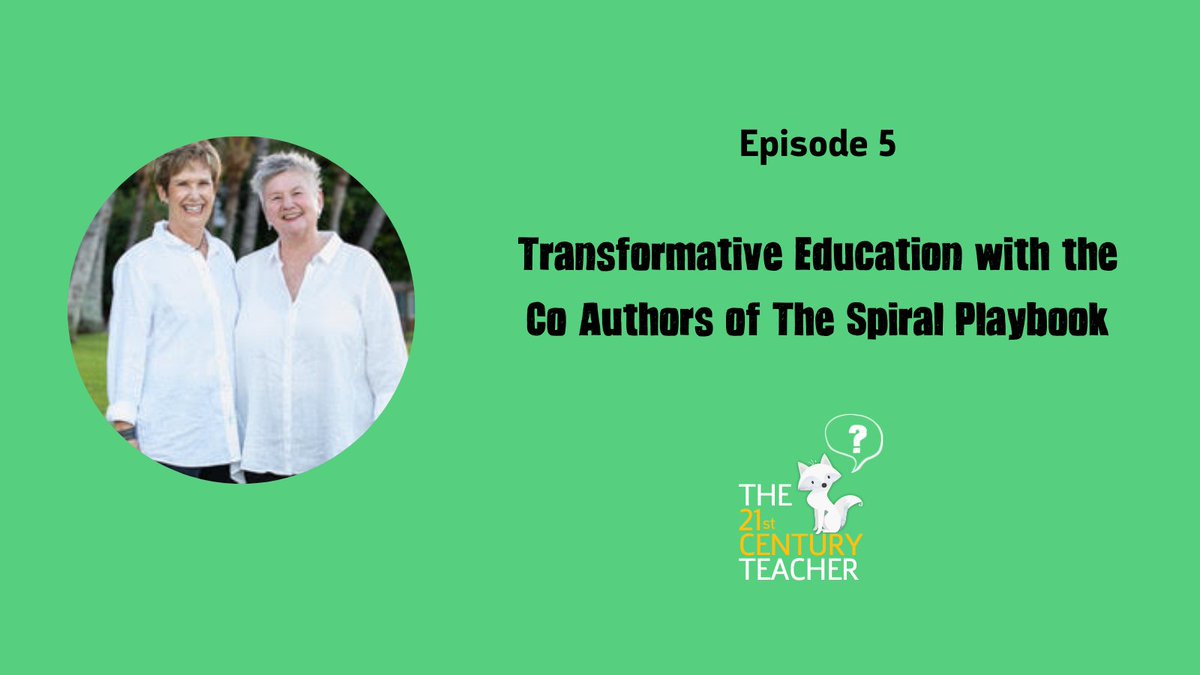 LiveItearth's tweet photo. It's that time again! Another #liveitearth 21st Century Teacher podcast is live. This month, we're talking with @jhalbert8 and @kaser_linda of @UBCEduc, authors of the @CEOPlaybook. Tune in to learn about #transformativeeducation: https://t.co/OAjOh2eOro #educators #teachers https://t.co/OrBFPnPpML