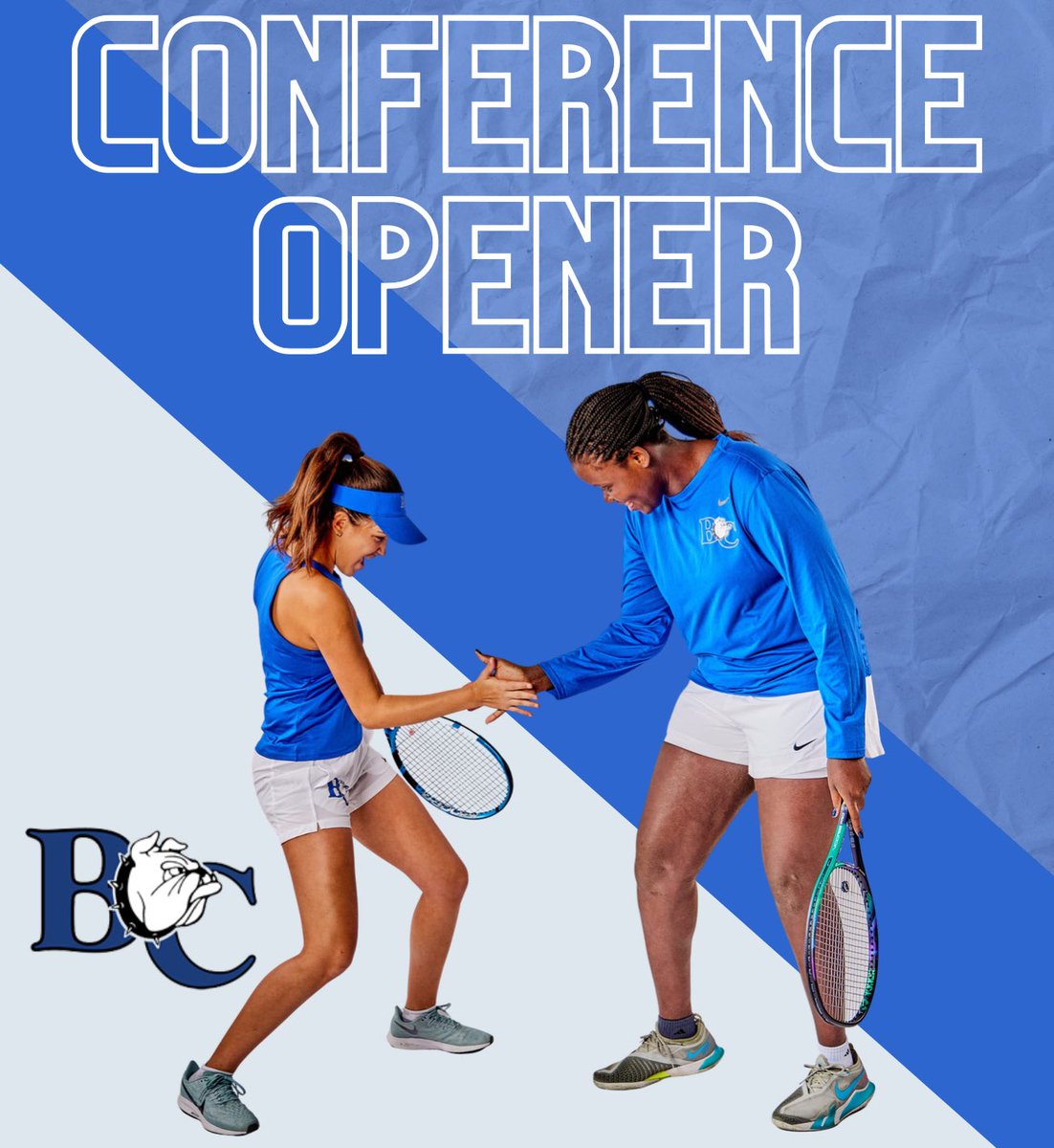 TennisBarton's tweet photo. Our Men’s and Women‘s teams are ready for their first conference match of the season this Saturday at 12 pm at Mount Olive, NC. Come out and support the dawgs #BCTENNIS #SCODAWGS #BCATHLETICS #CONFERENCECAROLINAS #BC @BartonAthletics @bartoncollege 💙🐶🔥 https://t.co/02YfuiYe4B