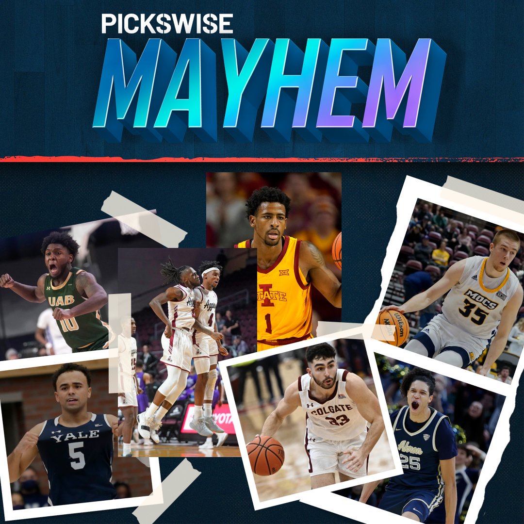 Pickswise's tweet image. 🚨 PICKSWISE MAYHEM 🚨

March Madness is all about the upsets and we’re giving out cash to celebrate 😎

For every underdog +200 or higher that wins outright, we’ll giveaway their money line value in cash (+250=$250)

Just RT, like and follow us to be entered!