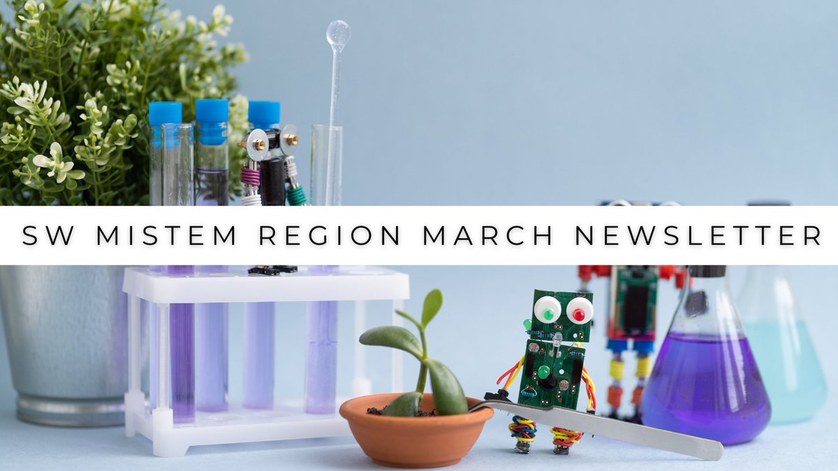 KRESAIS's tweet image. Check out the link below to read this month's SW MiSTEM monthly newsletter. Some features this month are:
‣Women's History Month,
‣Summer Professional Learning Opportunities
‣STEM Resources for Educators &amp;amp; Families

➡️Link: madmimi.com/p/58b7a31/prev…

#mistem #swmistem #STEM