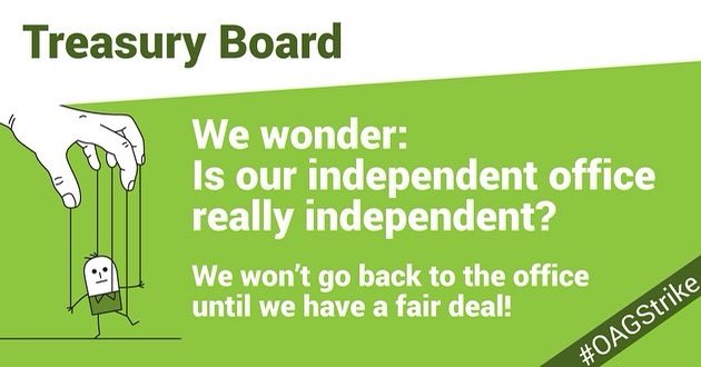 MissIzzy23's tweet image. It’s been more than a 100 days and still no fair contract. It’s time for the @OAG_BVG and @MonaFortier to get back to table. I want to get back to work!#oagstrike #cdnpoli #canlab @Francis_Drouin @alexboulerice @DesjarlaisBlake @JustinTrudeau @theJagmeetSingh