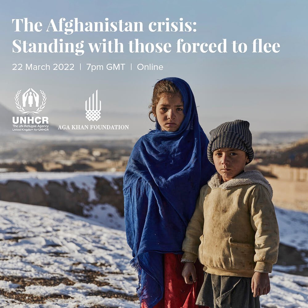 AKFCanada's tweet photo. As millions face food shortages and #displacement, #Afghanistan is experiencing one of the world's worst #humanitarian crises. Join @AKF_Global and UK for UNHCR as they explore ways to build resilience and hope for the future. 

Register: https://t.co/8rD8xKSIDg https://t.co/nilFf3lvOb