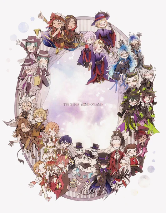 2周年おめでとう!
 #ツイステ2周年 